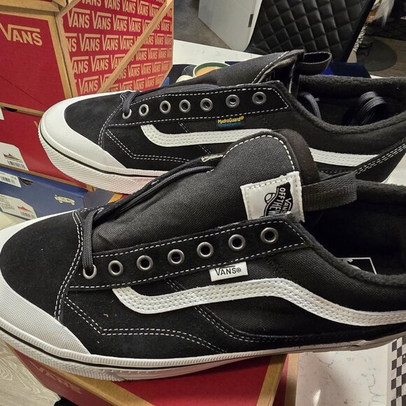 Vans Mte Old Skool Waterproof Black White VN000CVNBA2 Mens Size 13 Shoes NEW - Picture 6 of 12